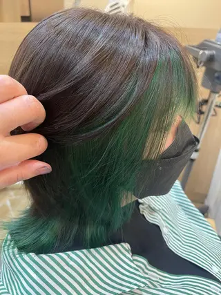 カラー Fiona by ganesha【フィオナ バイ ガネイシャ】所属・八田 遥のヘアスタイル