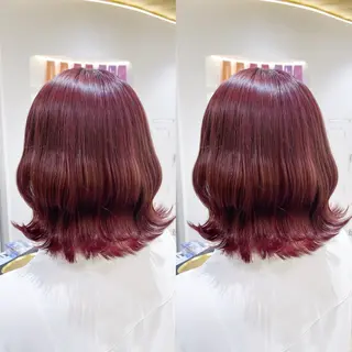 カラー 🎀ピンクカラー/ 推しカラー/のの🎀のヘアスタイル
