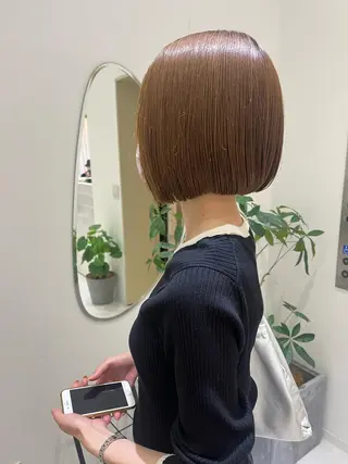 ショート カラー Zina博多筑紫口_ aikaのヘアスタイル