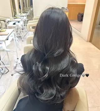 ロング カラー 韓国ヘア🦢🖤 Sayumiのヘアスタイル