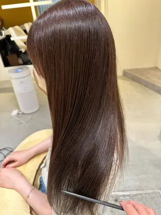 ロング 根本 教矢のヘアスタイル
