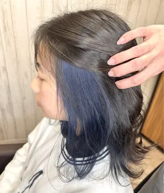 カラー ハイトーン✨酸性スト レート✨高田めぐみのヘアスタイル