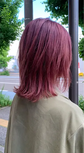 ミディアム カラー 宮嶋 勇輔のヘアスタイル