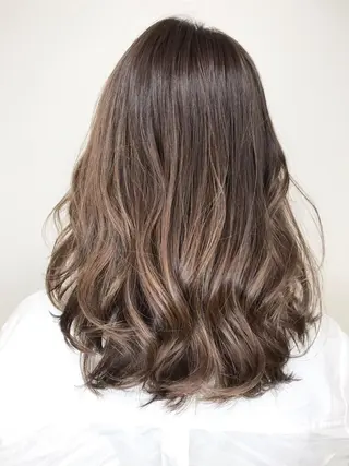 ミディアム カラー ハイライト/髪質改善 ✂️十河祐輝のヘアスタイル