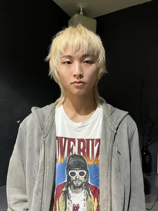 ショート カラー メンズ mikaze ˚✧₊☆*:.。渋谷のヘアスタイル