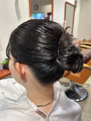 ブルー所属・岩野 有紗のヘアスタイル