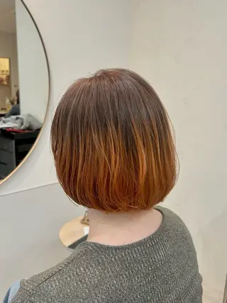 ショート カラー eliss umeda所属・Yui🪿 / デザインカラーのヘアスタイル