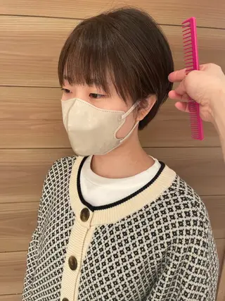 ショート カラー 鶴岡で縮毛矯正なら お任せ！ハヤシナオミのヘアスタイル