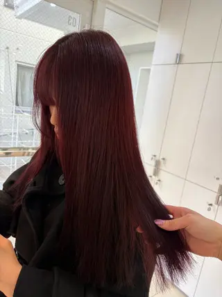 ロング カラー 《暖色/韓国hair 》🇰🇷桑原ユキネのヘアスタイル