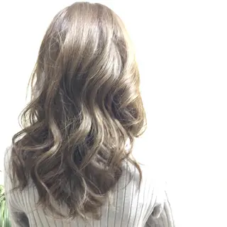 セミロング カラー ヘアアレンジ BonD hairのヘアスタイル