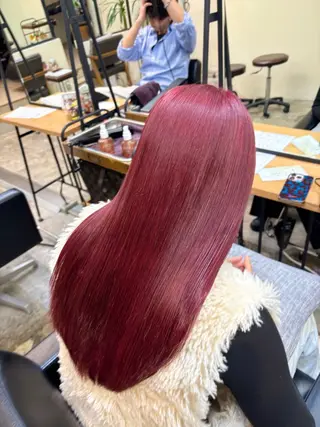 カラー Belle 新宿店所属・🐰ブリーチモデル 募集中/ゆな🐰のヘアスタイル