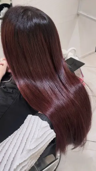 カラー ✨艶髪✨ワンカラー 銀座/Harunaのヘアスタイル