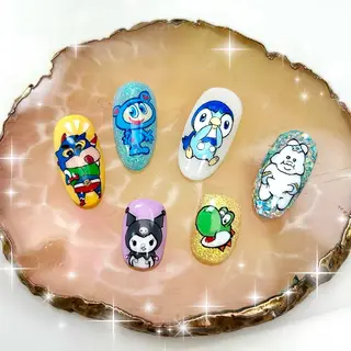 ネイル 池袋痛ネイル Nok. 渡辺のネイルデザイン