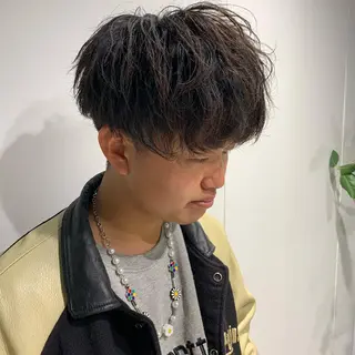 ショート パーマ メンズ メンズパーマの達人 🌟川内絵人のヘアスタイル