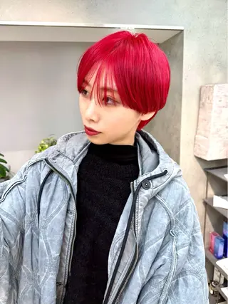 ショート 骨格診断で絶対可愛い ✨丸みショート✨凌弥のヘアスタイル