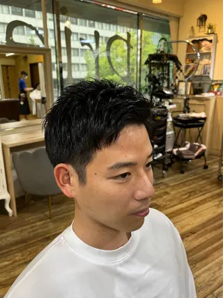 メンズ Prier×Kew hair所属・藤野 友杏那のヘアスタイル