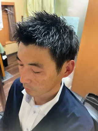 ショート メンズ 佐藤 大和のヘアスタイル