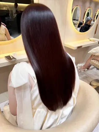 ロング 竹田 真梨子のヘアスタイル