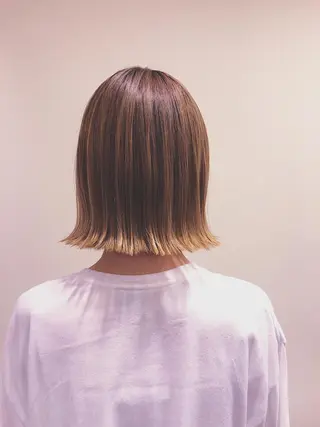 ミディアム カラー パーマ 土屋かすみ✁︎. ꙳ 姫カットのヘアスタイル