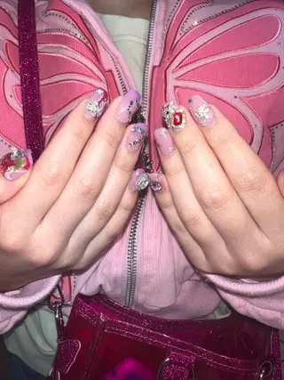 ネイル 個性派/中韓ネイル SAKURAのネイルデザイン