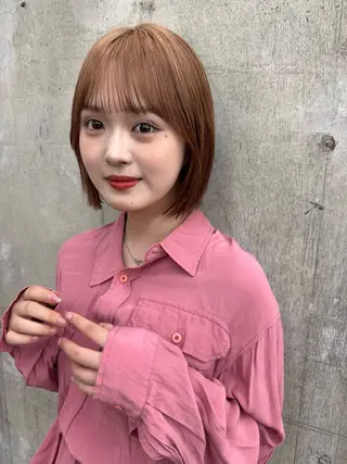 ミディアム 艶髪/レイヤー/ 透明感🎀/MARIのヘアスタイル