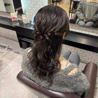 ロング ヘアアレンジ 🎀ヘアアレンジ 🎀ななみのヘアスタイル