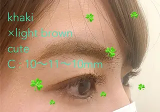 マツエク・マツパ nico所属・nico:) 金井 紗楽のマツエク・マツパデザイン