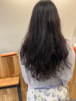 パーマ at'Lav by belle所属・🕊️あやか ロングカット/メンズのヘアスタイル