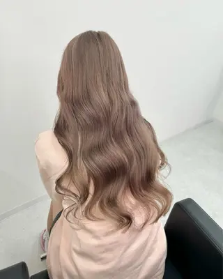 ロング EGO所属・ブリーチカラー💖 rukaのヘアスタイル