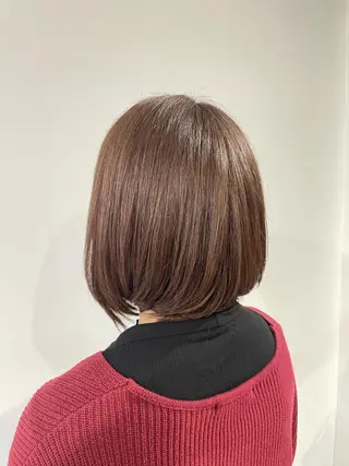 ミディアム カラー ALBELY  hair&spa 浜松上島店所属・髪質改善 菊池紳吾のヘアスタイル