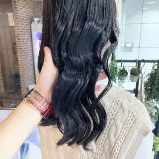 ロング カラー aya/小顔レイヤー /柔らかカラーのヘアスタイル