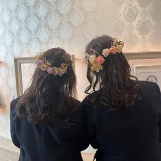 ヘアアレンジ SALOWIN川崎WEST店所属・🌷川崎/アレンジ/ 暖色ボブ/コトネ🌷のヘアスタイル