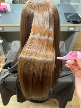 ロング ROSSO Hair＆SPA  香椎宮前店所属・Haruka 香椎美容室のヘアスタイル