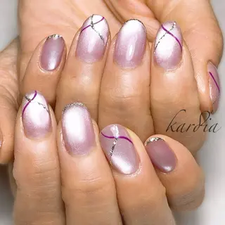 ネイル καρδιά -ｶﾙﾃﾞｨｱ-のネイルデザイン