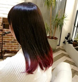 ロング 渡辺 康行のヘアスタイル