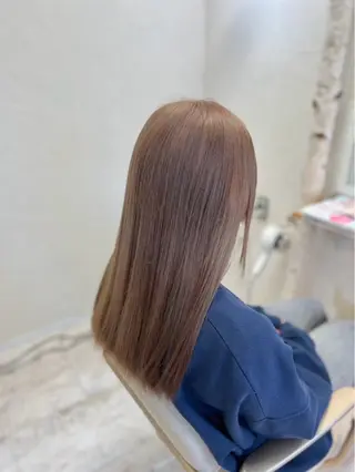 セミロング カラー Uuoul【ウーオール】所属・ 松尾 実乃里のヘアスタイル