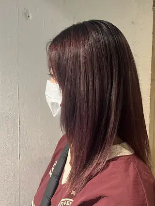 カラー 透明感カラー/ アレンジ✩akaneのヘアスタイル