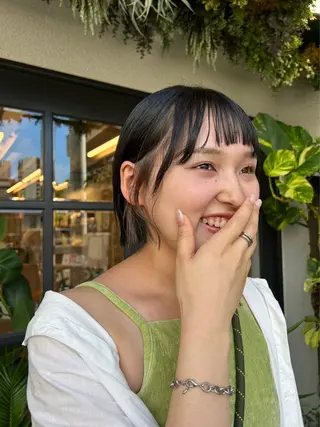 ショート 🪽ナチュラルヘア＊ 大下唯奈🪽🫧のヘアスタイル