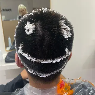 ショート カラー メンズ 松永 梨央のヘアスタイル