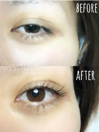マツエク・マツパ 2in1 totalsalon所属・2in1高崎店 ◎　Hiroiのマツエク・マツパデザイン