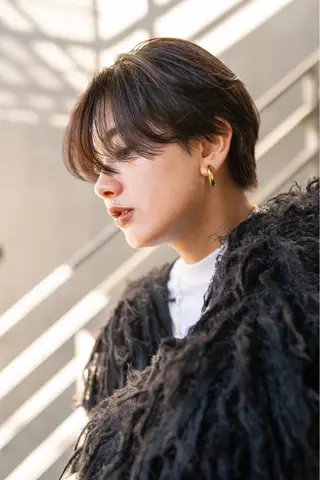 ショート YUNA★ メンズパーマのヘアスタイル