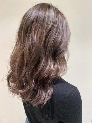 ロング カラー 横山 直輝のヘアスタイル