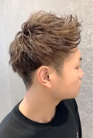 カラー メンズ 千葉 大聖のヘアスタイル