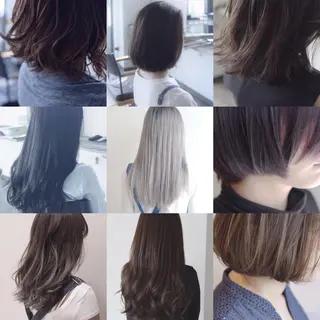 ショート ミディアム セミロング ロング カラー クセ毛お悩みの方 四宮桂佑のヘアスタイル