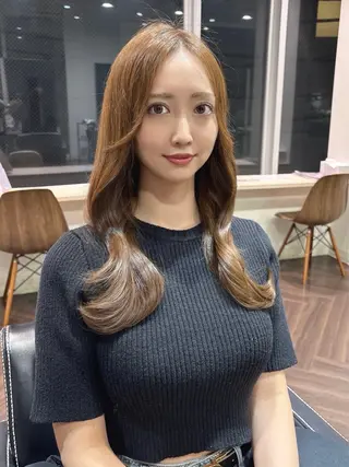 ロング カラー C'BON hair salon neaf所属・滝口 和城のヘアスタイル