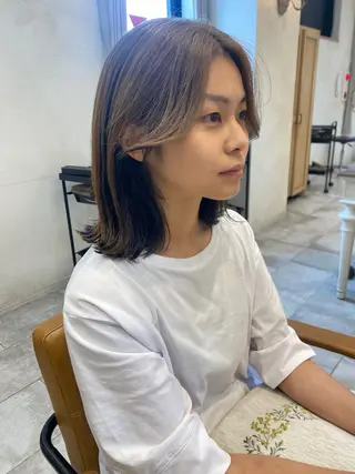 ミディアム La Bonheur hair  grace 門前仲町店【ラボヌール ヘア グレース】所属・【L.B.G】 杉本　篤史のヘアスタイル