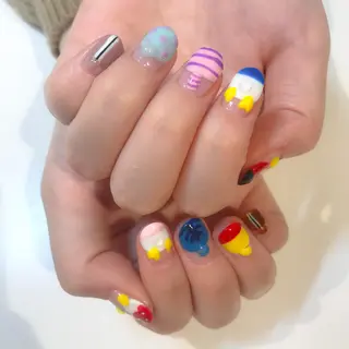 ネイル 🎀12/08ご予約 ◎ 本田 知美🎀のネイルデザイン