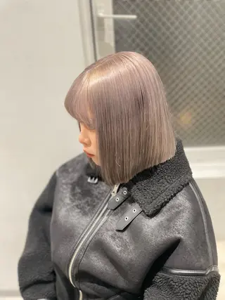 ミディアム カラー Zina【梅田】 /田中 沙弥のヘアスタイル