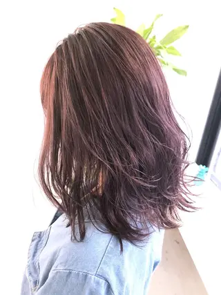ミディアム カラー パーマ ヘアアレンジ GRAND OMOTESANDOのヘアスタイル