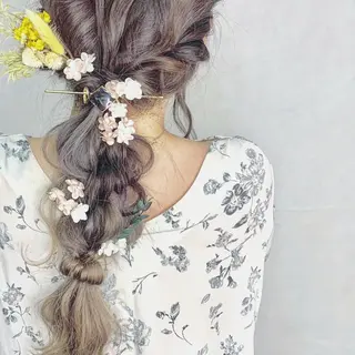 ロング ヘアアレンジ 加藤 圭悟のヘアスタイル